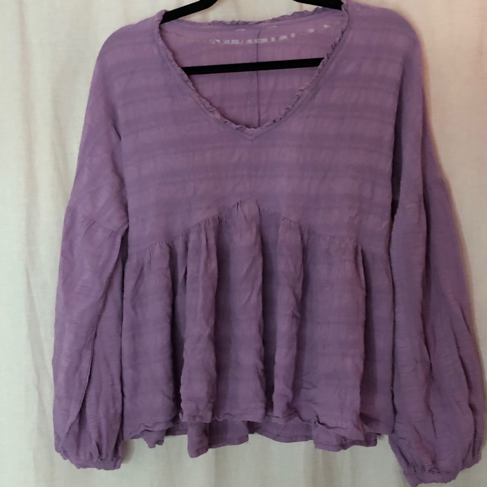 Purple blouse